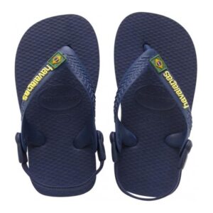 Havaiana Brasil Kid Logo Azul Naval 20